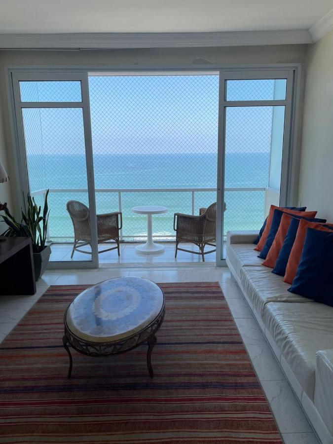 Hermoso Dpto Con Vista Frontal Al Mar Pitangueiras Guaruja Exterior photo