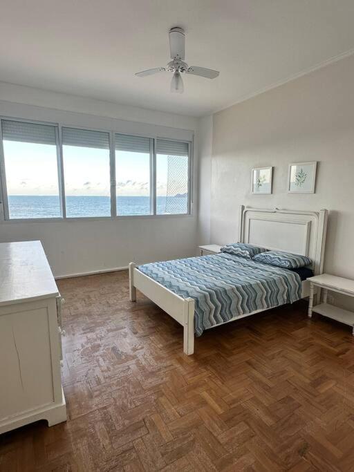 Hermoso Dpto Con Vista Frontal Al Mar Pitangueiras Guaruja Exterior photo