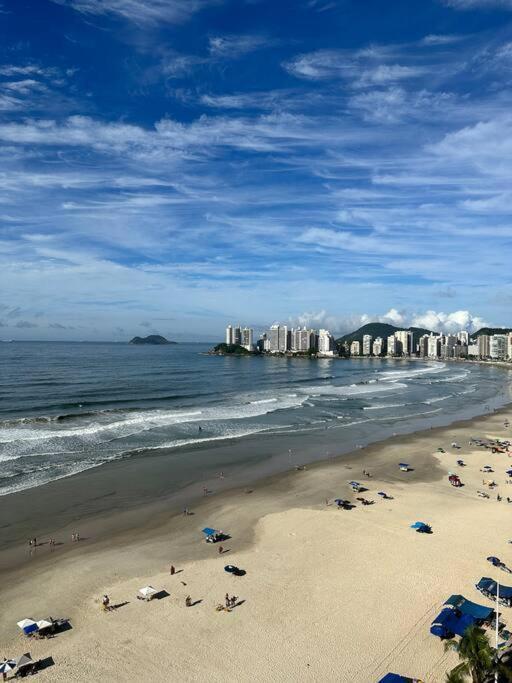 Hermoso Dpto Con Vista Frontal Al Mar Pitangueiras Guaruja Exterior photo